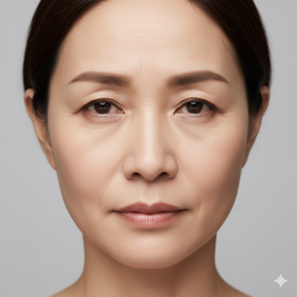 顔全体のサイン